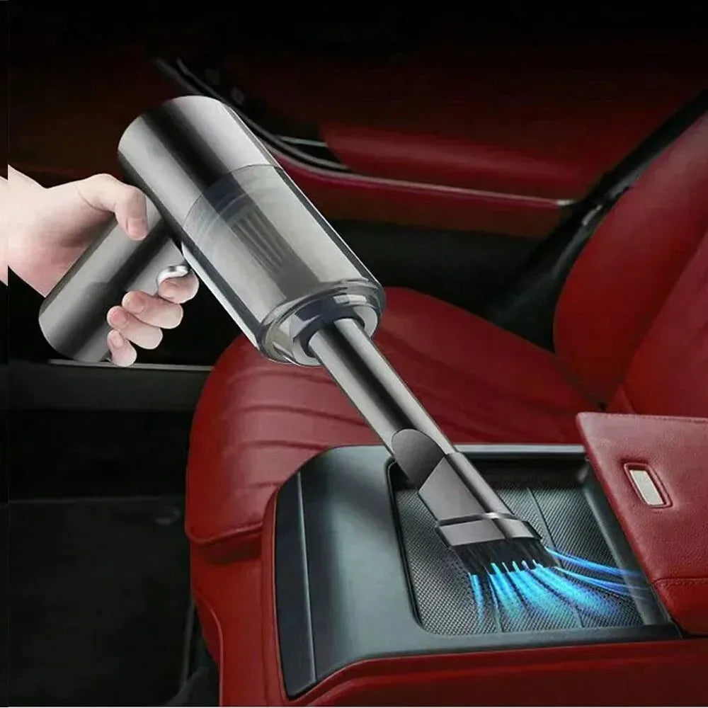 Aspirateur combiné 3 en 1 avec aspiration et soufflage intégrés, chargeur USB pour petite voiture