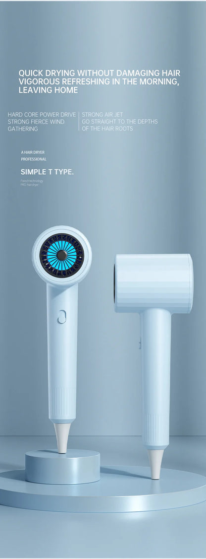 Mini sèche-cheveux pliable 750W avec sac de transport