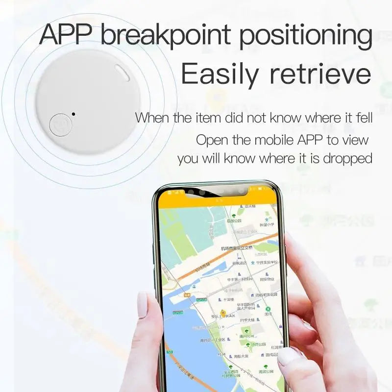 Mini localisateur GPS anti-perte, alarme, porte-clés de portefeuille