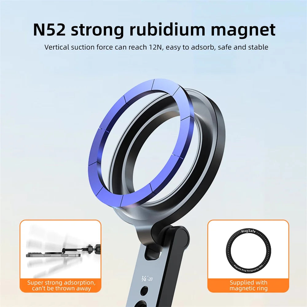 VRIG support de téléphone magnétique trépied