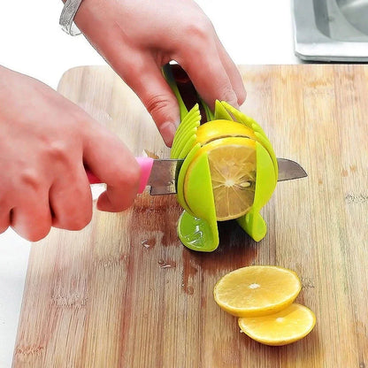 Kitchen Handheld Orange Lemon Slicer Tomato Cutting Clip Fruit Slicer Onion Slicer KitchenItem Cutter Accessorie