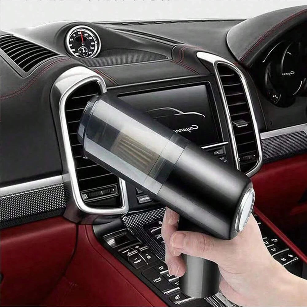 Aspirateur combiné 3 en 1 avec aspiration et soufflage intégrés, chargeur USB pour petite voiture