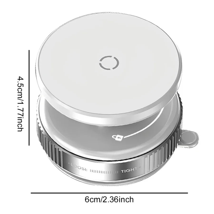 Car Phone Holder, Magsafe Magnetic Vacuum Intelligent Car Mount 360° Rotation Magnetic Vacuum Adsorption Suction Cup Bracket Car