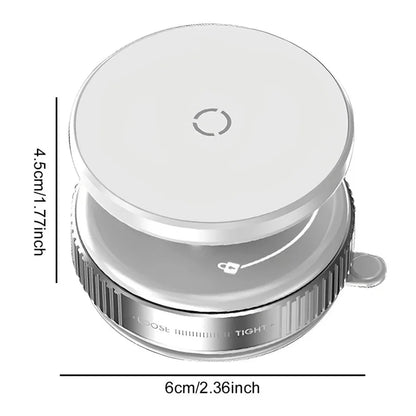 Car Phone Holder, Magsafe Magnetic Vacuum Intelligent Car Mount 360° Rotation Magnetic Vacuum Adsorption Suction Cup Bracket Car