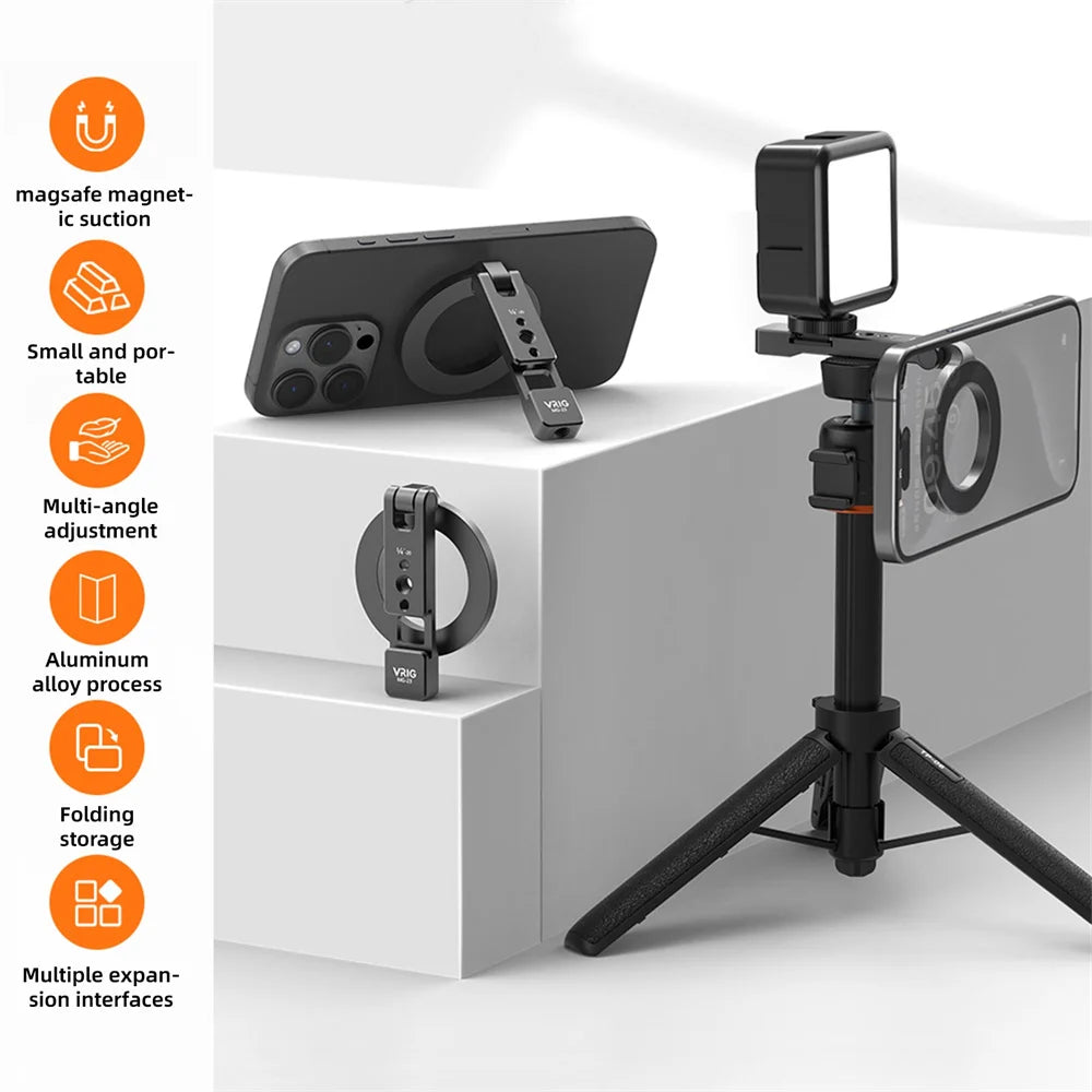 VRIG support de téléphone magnétique trépied