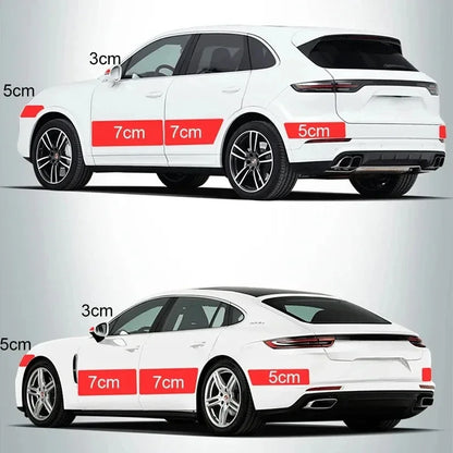 Film protecteur en fibre de carbone – Autocollant de seuil de voiture