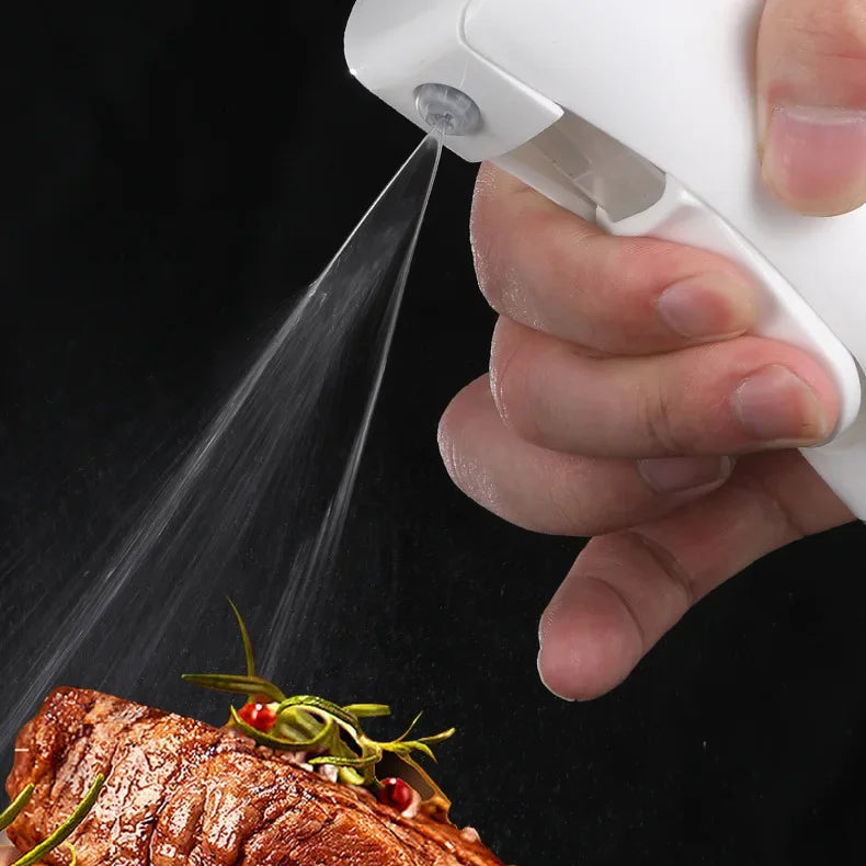 Bouteille de pulvérisation d'huile en plastique, vaporisateur d'huile, 200/300/500ml